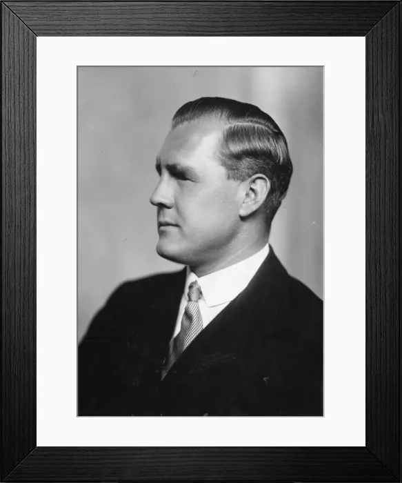 Framed Print : Captain Sir Ian Fraser Framed Print : Captain Sir Ian Fraser