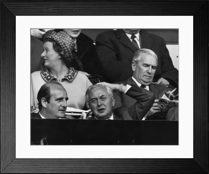 Framed Print : Harold Wilson Framed Print : Harold Wilson