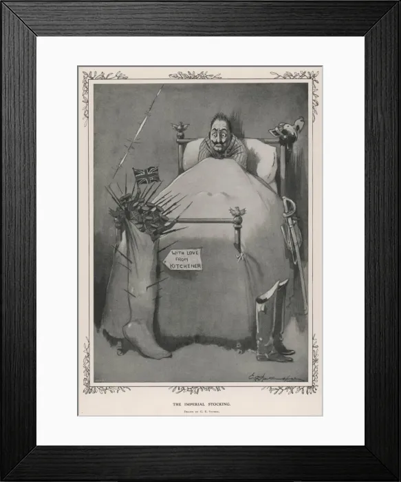 Framed Print : The Imperial Stocking