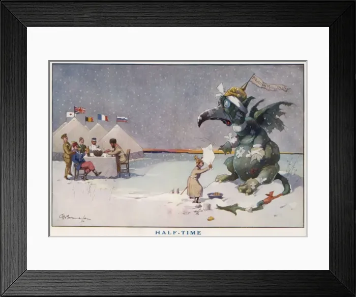 Framed Print : Half-Time by Studdy