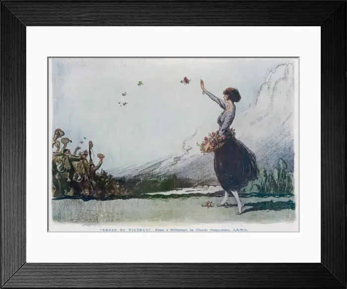 Framed Print : Roses of Victory