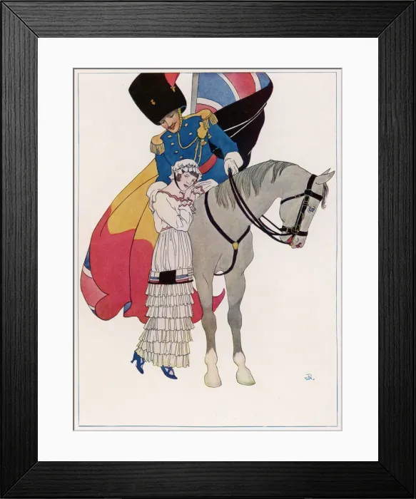 Framed Print : Allies - Brave Belgium by Archibald Wells Framed Print : Allies - Brave Belgium by Archibald Wells