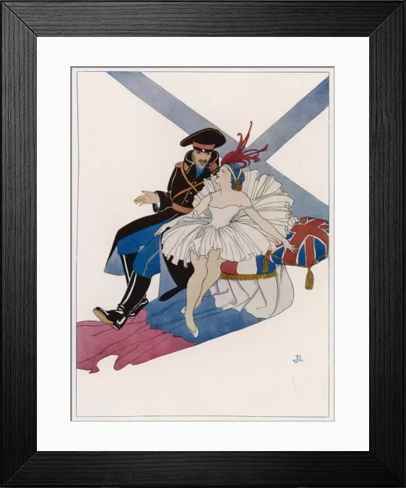 Framed Print : Allies - Gallant Russia Framed Print : Allies - Gallant Russia