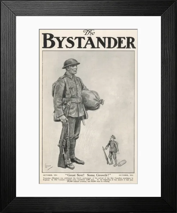 Framed Print : Great Scot, Some Growth