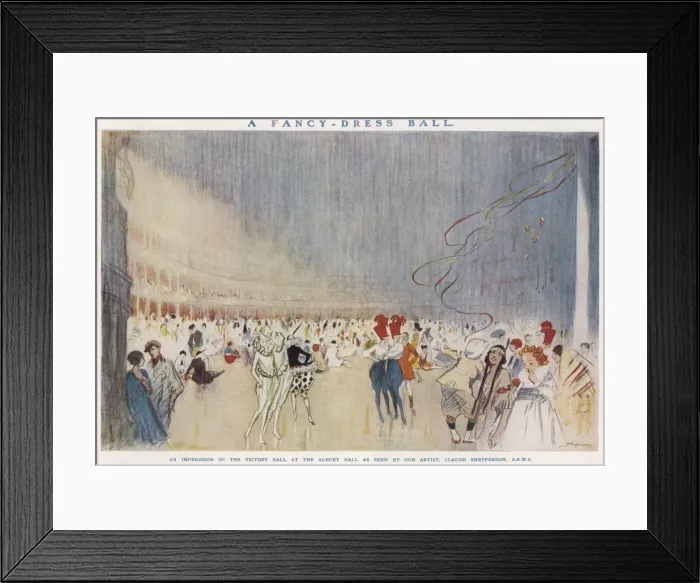 Framed Print : Victory Ball Albert Hall Framed Print : Victory Ball Albert Hall