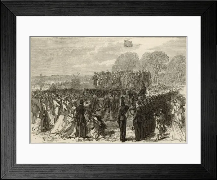 Framed Print : Finsbury Park Framed Print : Finsbury Park