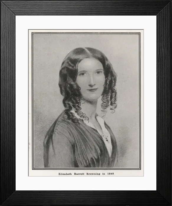 Framed Print : Elizabeth B Browning Framed Print : Elizabeth B Browning