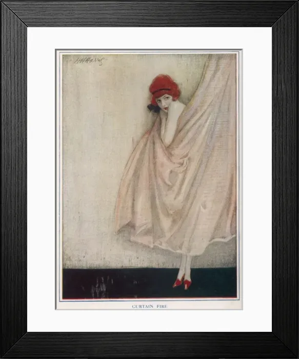 Framed Print : Curtain Fire Framed Print : Curtain Fire