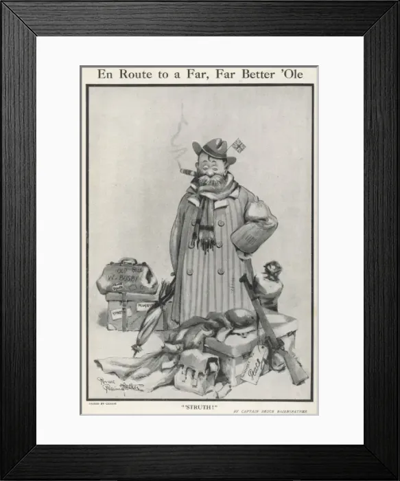Framed Print : Struth by Bruce Bairnsfather Framed Print : Struth by Bruce Bairnsfather