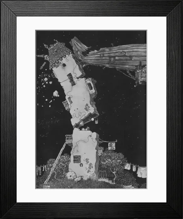 Framed Print : British Frivolity During a Raid