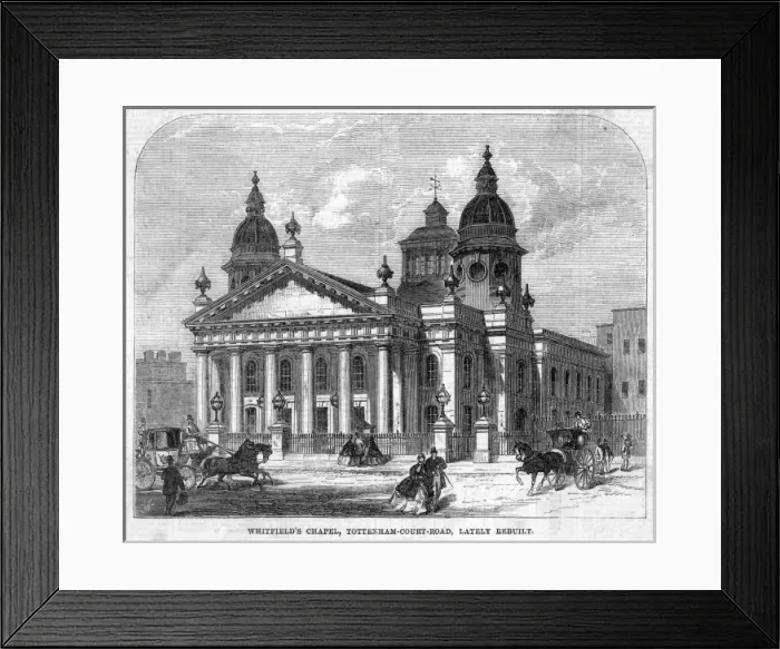 Framed Print : Whitfields Chapel