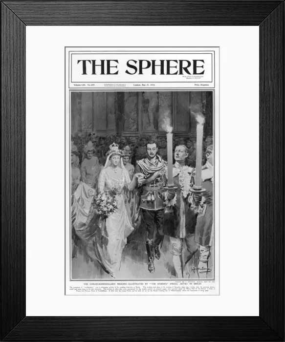 Framed Print : Prussian Royal Wedding Framed Print : Prussian Royal Wedding