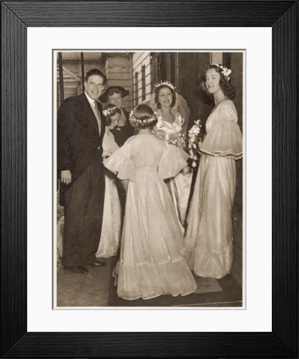 Framed Print : Lascelles Wedding Framed Print : Lascelles Wedding