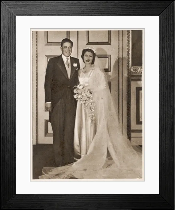 Framed Print : Lascelles Royal Wedding