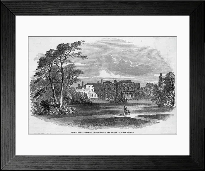 Framed Print : BENTLEY PRIORY
