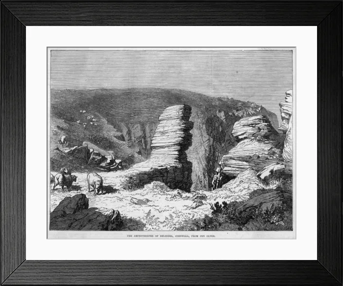 Framed Print : Beliddea Amphitheatre