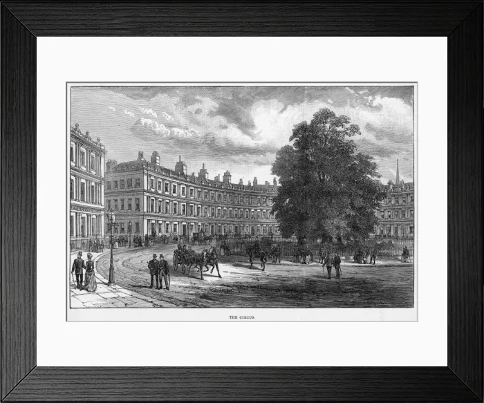 Framed Print : Bath Circus Framed Print : Bath Circus