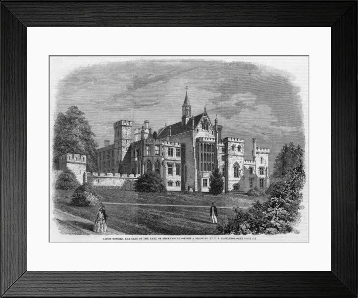 Framed Print : Alton Towers Framed Print : Alton Towers