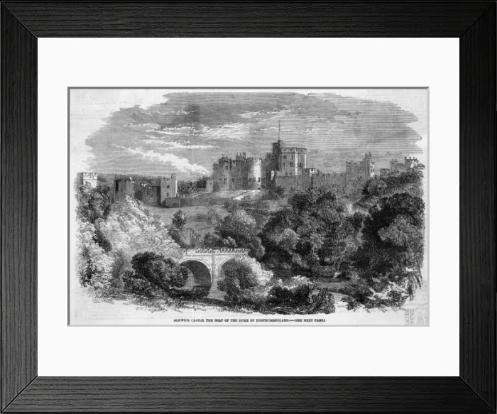 Framed Print : Alnwick Castle