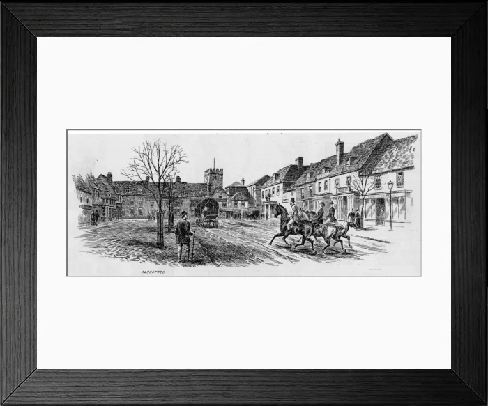 Framed Print : Alresford, Hampshire Framed Print : Alresford, Hampshire