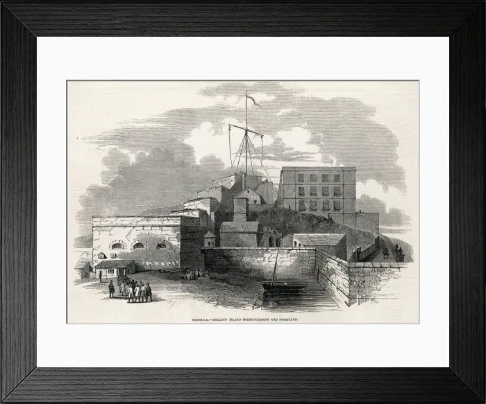 Framed Print : Bermuda Ireland Island Framed Print : Bermuda Ireland Island