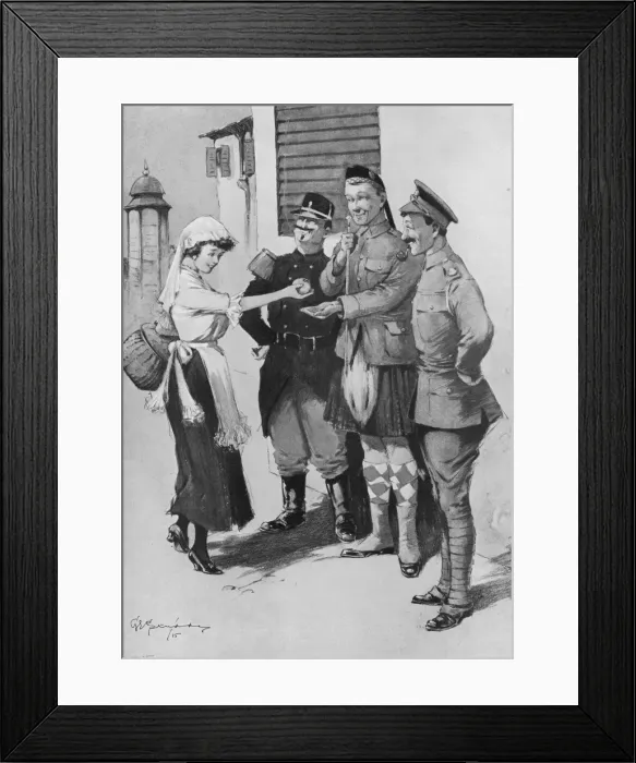 Framed Print : The Judgement of Paris