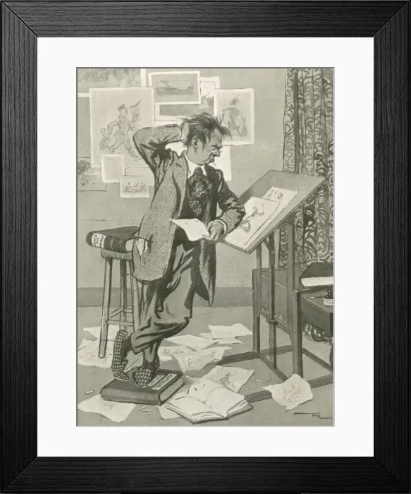 Framed Print : No Joke! by Frank Reynolds Framed Print : No Joke! by Frank Reynolds