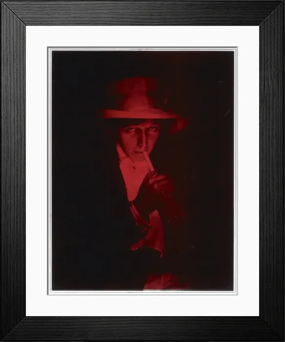 Framed Print : Marie Lohr Smoking Framed Print : Marie Lohr Smoking