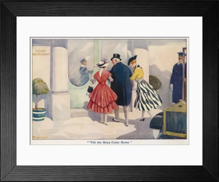 Framed Print : Till the Boys Come Home