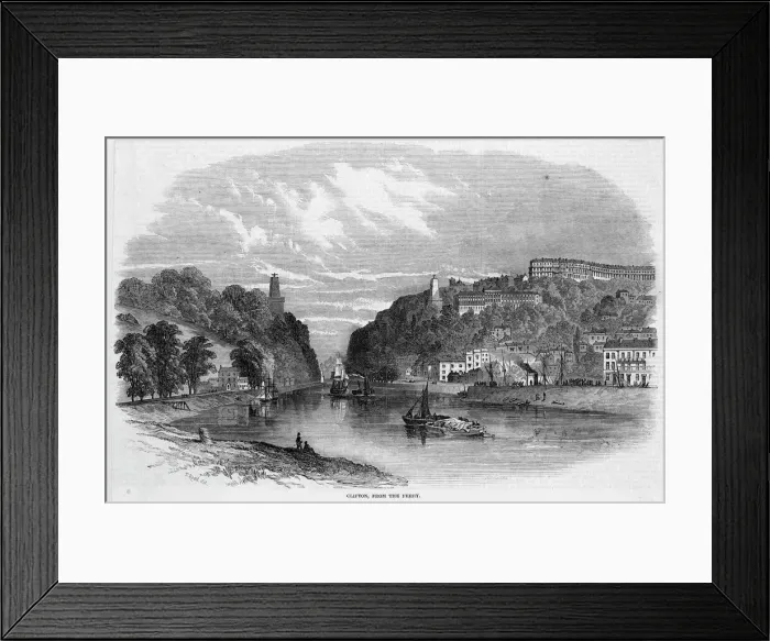 Framed Print : Bristol Clifton Framed Print : Bristol Clifton