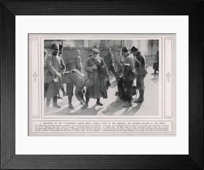 Framed Print : Frederic Villers Framed Print : Frederic Villers