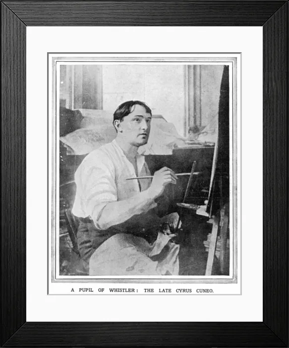Framed Print : Cyrus Cuneo Framed Print : Cyrus Cuneo