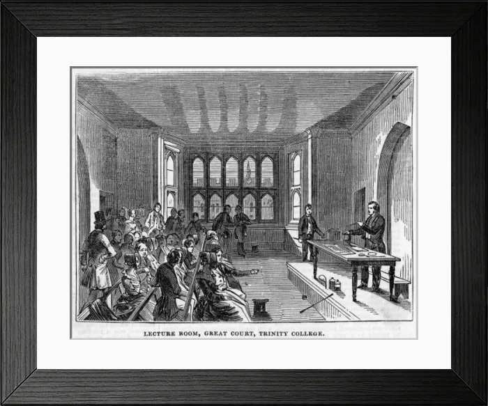 Framed Print : Trinity Lecture Framed Print : Trinity Lecture