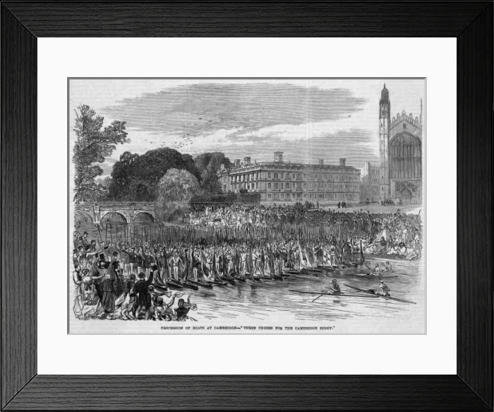 Framed Print : Boats at King s