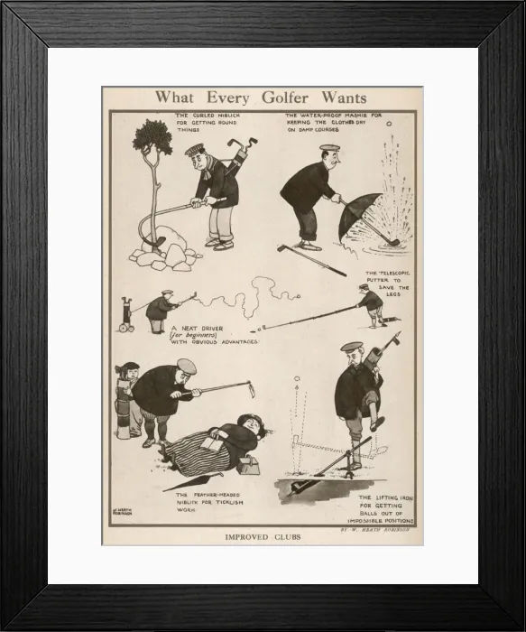 Framed Print : What every golfer wants Framed Print : What every golfer wants