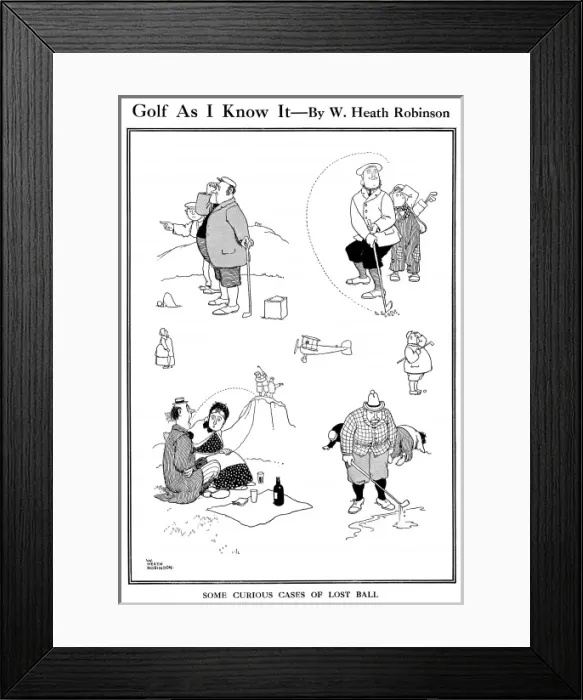 Framed Print : Golf as I know it Framed Print : Golf as I know it