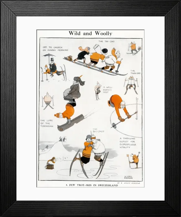 Framed Print : W. Heath Robinson Framed Print : W. Heath Robinson