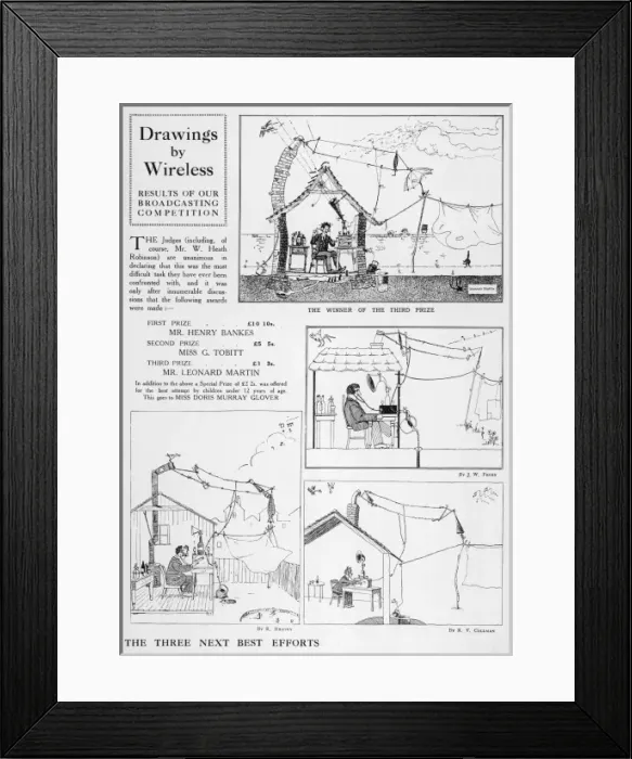 Framed Print : W. Heath Robinson Framed Print : W. Heath Robinson