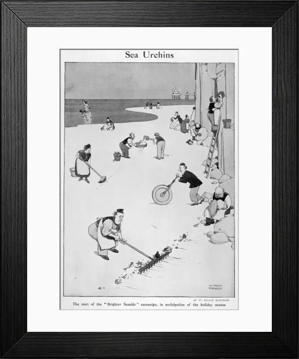 Framed Print : W. Heath Robinson Framed Print : W. Heath Robinson