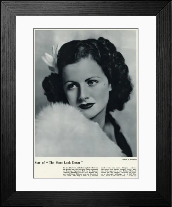 Framed Print : Margaret Lockwood