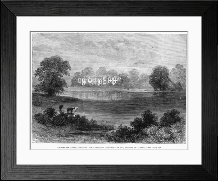 Framed Print : Combermere Abbey