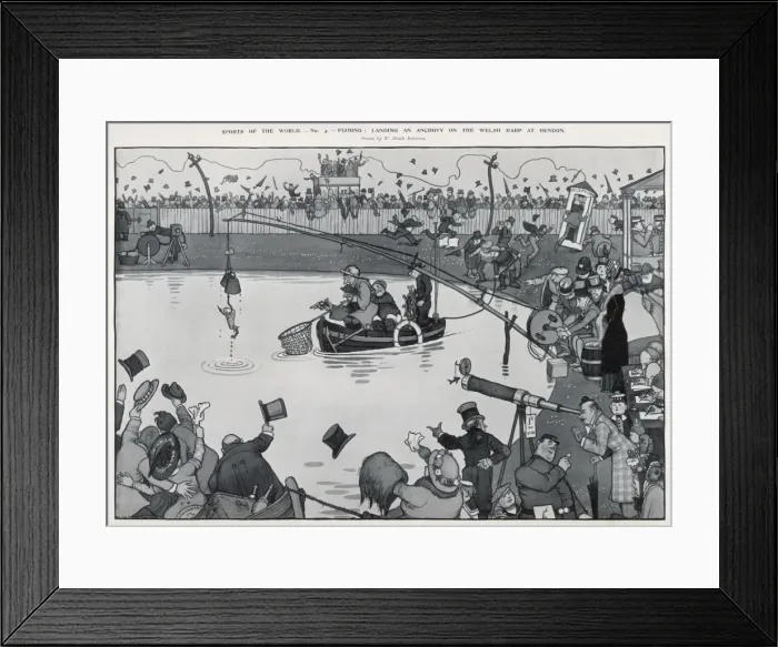 Framed Print : W. Heath Robinson