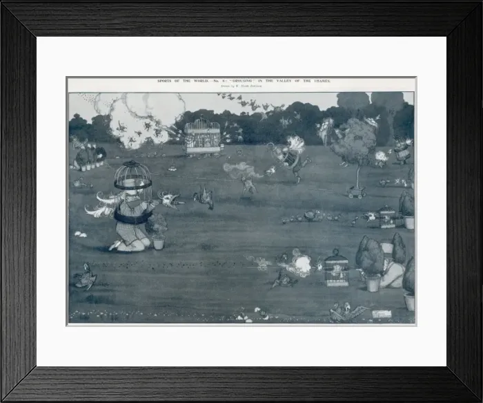 Framed Print : W. Heath Robinson Framed Print : W. Heath Robinson