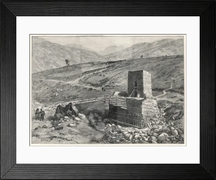 Framed Print : Chitral Bridge 1895 Framed Print : Chitral Bridge 1895