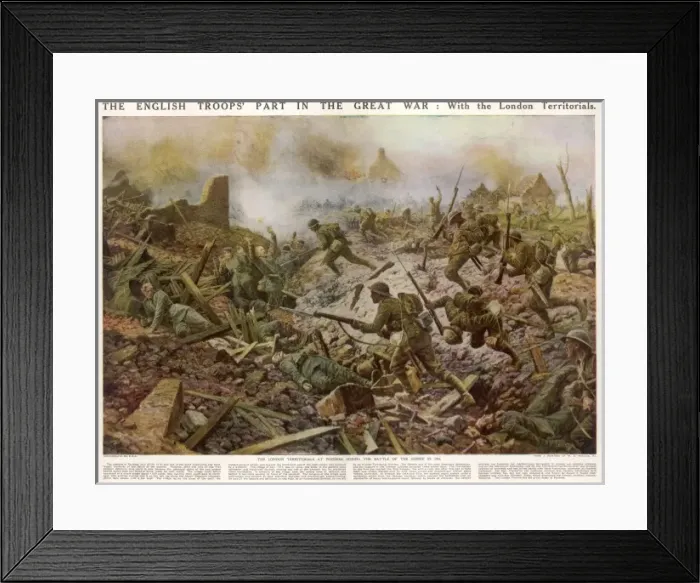 Framed Print : London Territorials Framed Print : London Territorials