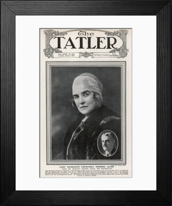 Framed Print : Lady Randolph Churchill