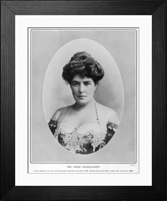 Framed Print : Mrs Cornwallis West Framed Print : Mrs Cornwallis West