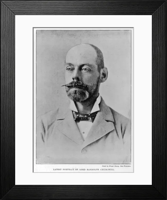 Framed Print : Randolph Churchill Framed Print : Randolph Churchill