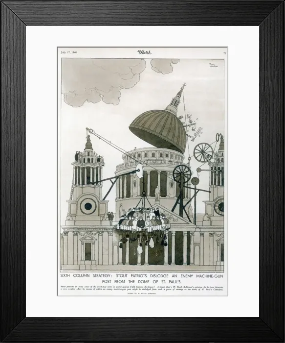 Framed Print : Sixth Column Strategy Framed Print : Sixth Column Strategy
