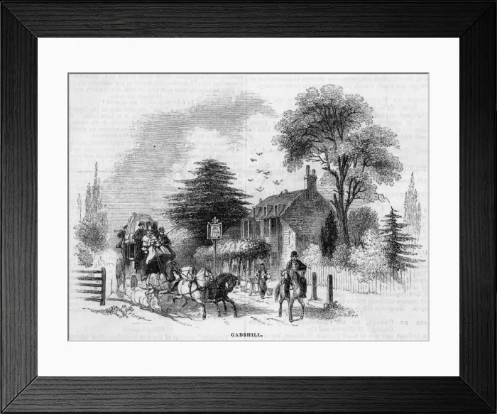 Framed Print : Gadshill Kent Framed Print : Gadshill Kent